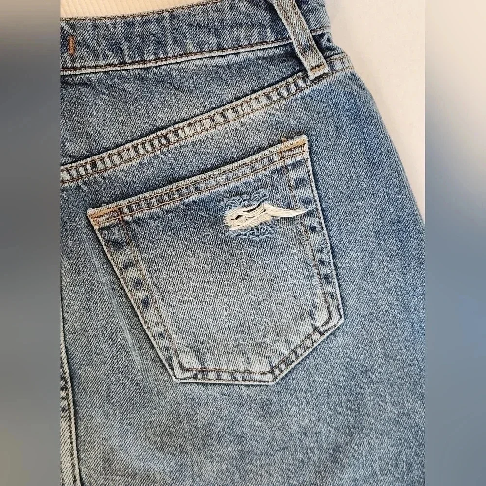 || WE THE FREE || denim mini skirt